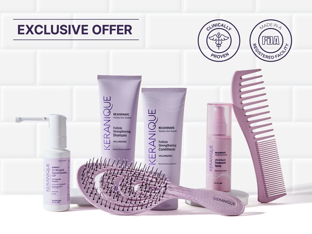 Keranique® Hair Regrowth System for women