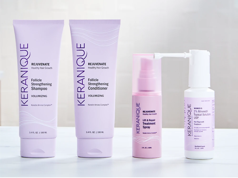 Keranique® Hair Regrowth System for women with thinning hair