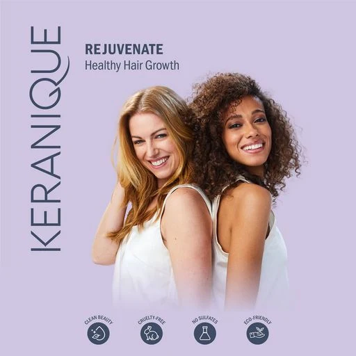 Keranique® Hair Regrowth System daily hair care routine for women